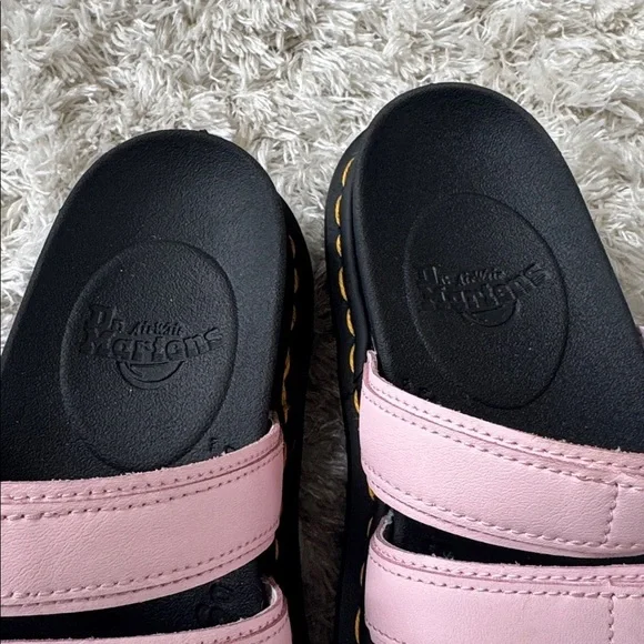 Doc Martens Pink Triple Strap Sandals size 6 -New - Picture 8 of 9
